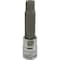 Dynamic Tools 1/2" Drive SAE Hex Head, 9/16" Long Bit, Chrome Finish Socket D013468 - alternate 1